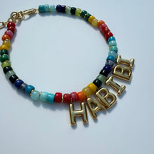 Load image into Gallery viewer, ´HABIBI’ RAINBOW STONE BEADED NECKLACE BY BOOM BESPOKE
