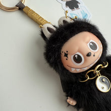 Load image into Gallery viewer, ‘CUSTOM TEXT’ ‘R’ PIN FOR LOVE (MINI) BOOM BESPOKE LABUBU NEUTRAL PACK

