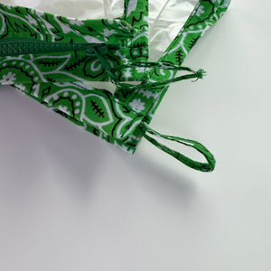 ‘PALM’ BANDANA POUCH SET BY BOOM BESPOKE