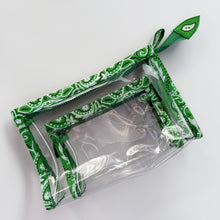 Load image into Gallery viewer, ‘PALM’ BANDANA POUCH SET BY BOOM BESPOKE
