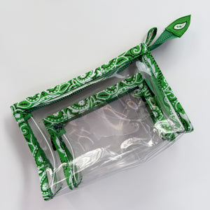‘PALM’ BANDANA POUCH SET BY BOOM BESPOKE
