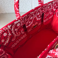 Load image into Gallery viewer, ‘CHERRY’ SMALL BANDANA BAG BY BOOM BESPOKE
