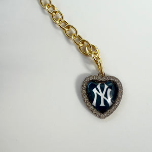 ´NY’ FULLY ADJUSTABLE GOLD CHAIN NECKLACE BY BOOM BESPOKE