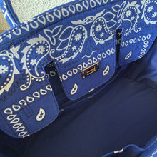 Load image into Gallery viewer, ‘PETROL’ BANDANA BAG BY BOOM BESPOKE
