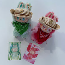 Load image into Gallery viewer, ‘B HAT &amp; BANDANA’ BIG ENERGY BOOM BESPOKE LABUBU
