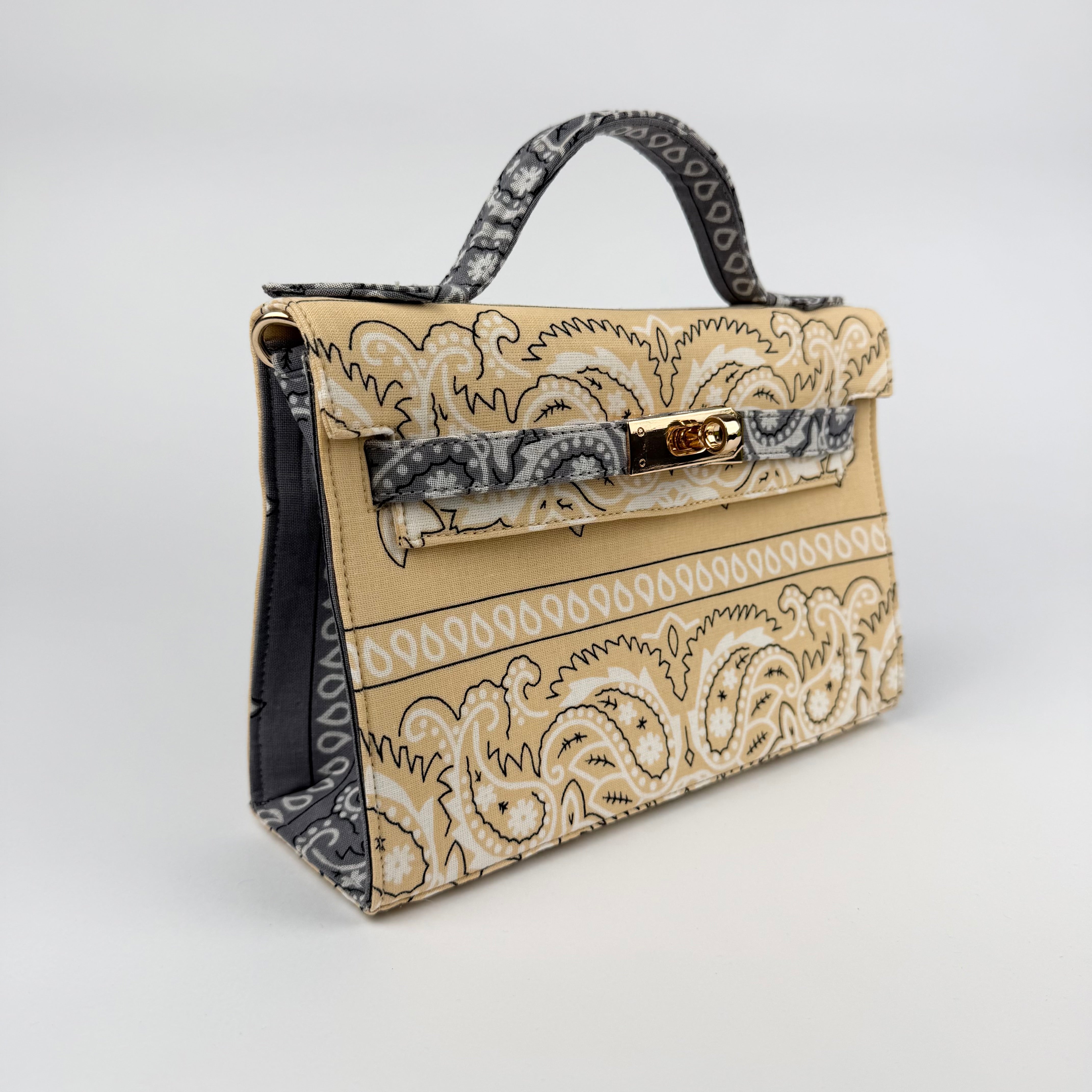 ‘VANILLA SMOKE’ MINI BANDANA BAG BY BOOM BESPOKE