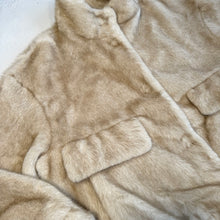 Load image into Gallery viewer, ‘POLAR BEAR’ FAUX FUR BOMBER JACKET
