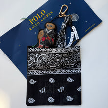Load image into Gallery viewer, ‘RALPH’ BEAR BAG CHARM BY BOOM BESPOKE
