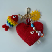 Load image into Gallery viewer, ‘SEA OF LOVE’ BOOM BESPOKE BAG CHARM
