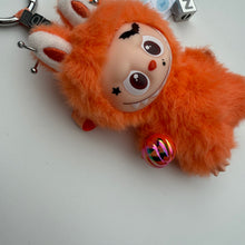 Load image into Gallery viewer, ‘PUMPKIN’ ‘Z’ PIN FOR LOVE (MINI) BOOM BESPOKE LABUBU
