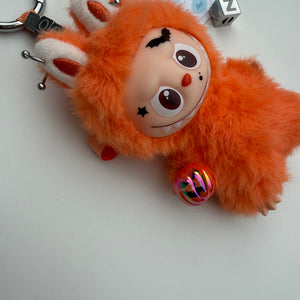 ‘PUMPKIN’ ‘Z’ PIN FOR LOVE (MINI) BOOM BESPOKE LABUBU