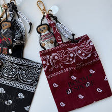 Load image into Gallery viewer, ‘RALPH’ BEAR BAG CHARM BY BOOM BESPOKE
