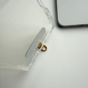 BOOM BESPOKE METAL 360* D RING CHARM/STRAP CONNECTOR FOR IPHONE
