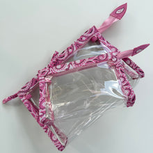 Load image into Gallery viewer, ‘BUBBLEGUM’ BANDANA POUCH SET BY BOOM BESPOKE
