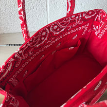 Load image into Gallery viewer, ‘CHERRY’ BANDANA BAG BY BOOM BESPOKE
