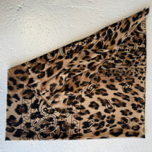 Load image into Gallery viewer, ‘LEOPARD’ LARGE BANDANA SCARF
