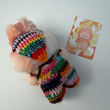 Load image into Gallery viewer, ‘FLOWER POWER’ HAPPINESS BIG INTO ENERGY  BOOM BESPOKE LABUBU
