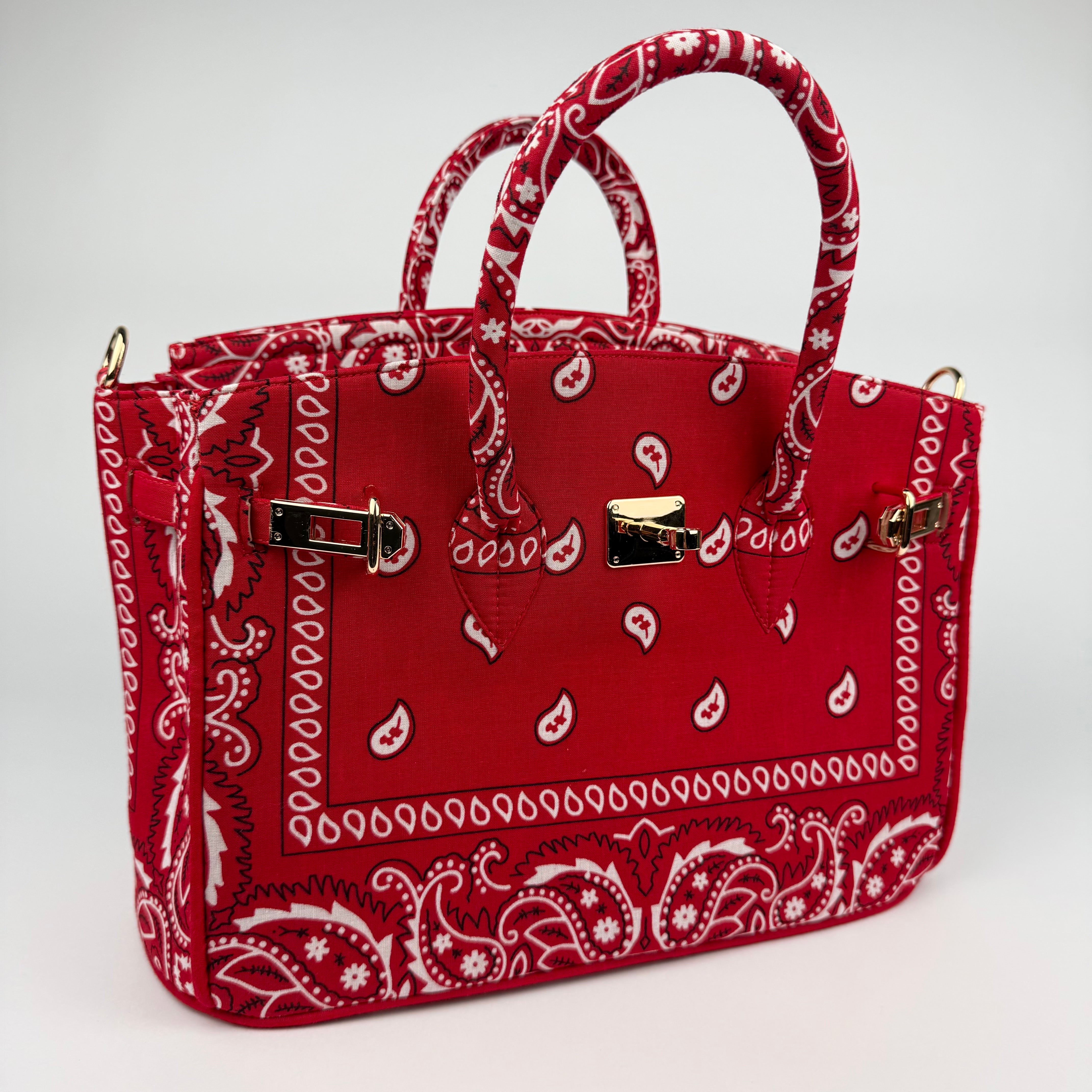 ‘CHERRY’ BANDANA BAG BY BOOM BESPOKE