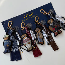 Load image into Gallery viewer, ‘RALPH’ BEAR BAG CHARM BY BOOM BESPOKE
