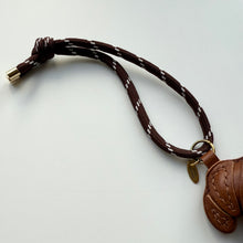 Load image into Gallery viewer, ‘CROISSANT’ LEATHER BAG CHARM BY BOOM BESPOKE
