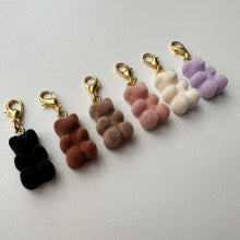 Load image into Gallery viewer, SET OF 6 ´FLUFFY GUMMY’ GUMMY BEAR CHARMS BY BOOM BESPOKE
