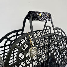 Load image into Gallery viewer, LARGE BLACK BANDANA JELLY BAG BY BOOM BESPOKE
