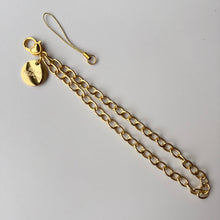 Load image into Gallery viewer, SHORT GOLD ‘BUILD YOUR OWN’ PHONE CHARM BY BOOM BESPOKE
