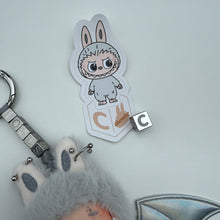 Load image into Gallery viewer, ‘HALLOWEEN THEME’ ‘C’ PIN FOR LOVE (MINI) BOOM BESPOKE LABUBU
