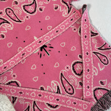 Load image into Gallery viewer, ‘BUBBLEGUM’ BANDANA KNIT BELTED LONGLINE CARDIGAN

