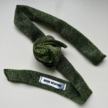 Load image into Gallery viewer, LIME GREEN GLITTER ROSE CHOKER BY BOOM BESPOKE

