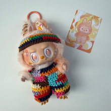 Load image into Gallery viewer, ‘FLOWER POWER’ HAPPINESS BIG INTO ENERGY  BOOM BESPOKE LABUBU
