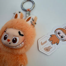 Load image into Gallery viewer, ‘HALLOWEEN THEME’ ‘J’ PIN FOR LOVE (MINI) BOOM BESPOKE LABUBU
