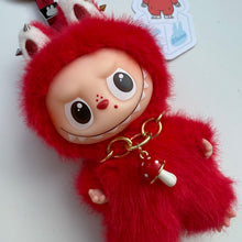 Load image into Gallery viewer, ´MUSHROOM’ ‘X’ PIN FOR LOVE (MINI) BOOM BESPOKE LABUBU
