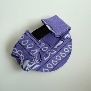 LILAC BANDANA LABUBU BOOM HAT
