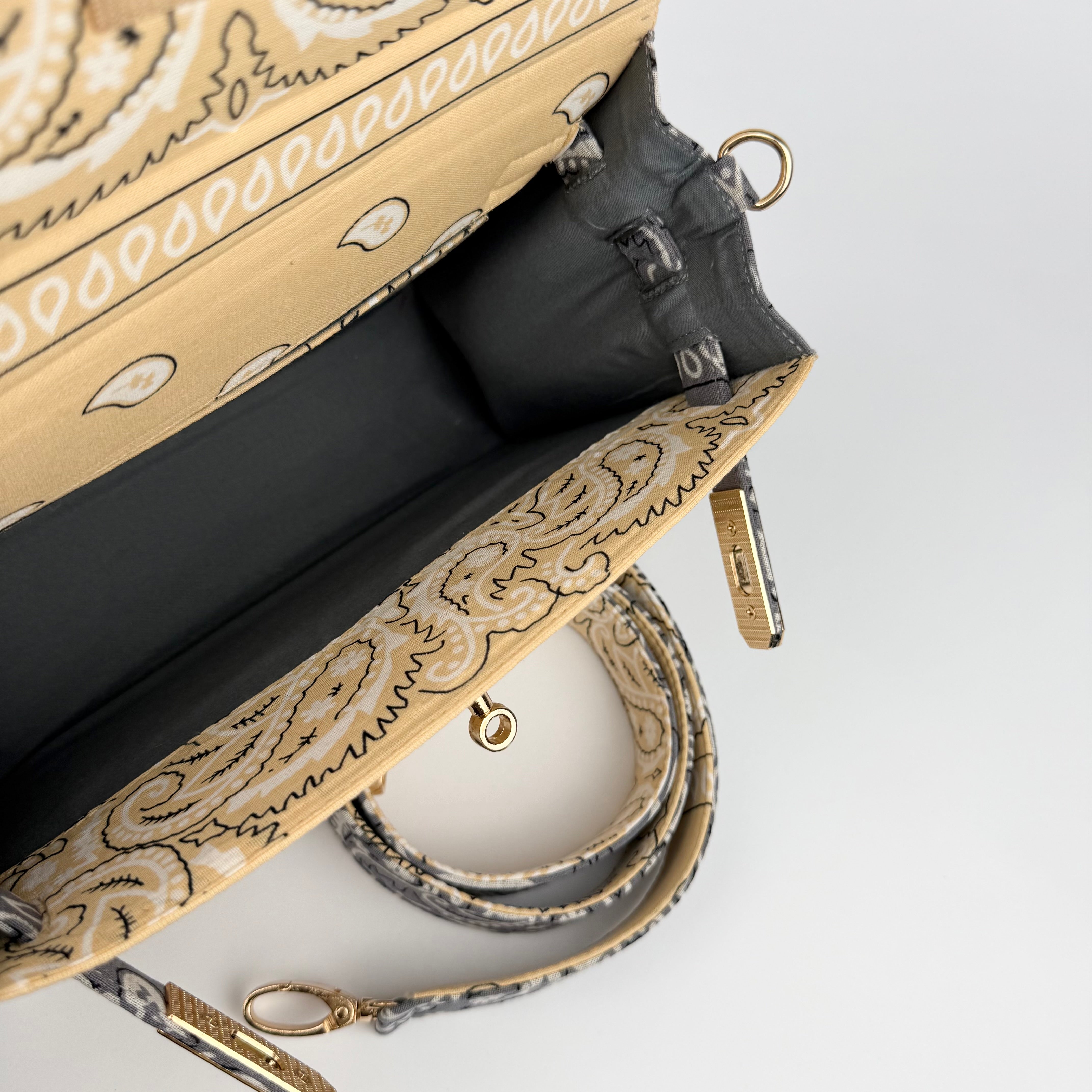 ‘VANILLA SMOKE’ MINI BANDANA BAG BY BOOM BESPOKE