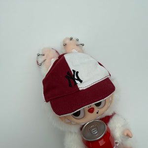 ‘NY CAP RED’ HAPPY FACTOR COCA COLA LABUBU BY BOOM BESPOKE
