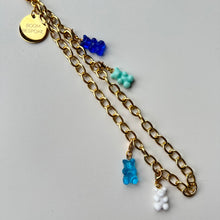 Load image into Gallery viewer, SET OF 4 ´BLUE’ GUMMY BEAR CHARMS BY BOOM BESPOKE
