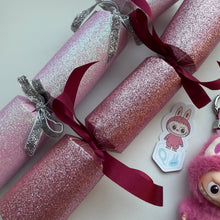 Load image into Gallery viewer, PINKS LABUBU CHRISTMAS CRACKERS SET OF 6
