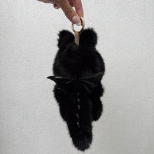 Load image into Gallery viewer, ´BLACK ZIMOMO STYLE’ SESAME BEAN BOOM BESPOKE LABUBU
