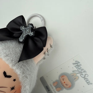‘PRETTY BLACK BAT’ HEHE BOOM BESPOKE LABUBU