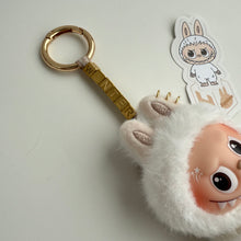 Load image into Gallery viewer, ‘CUSTOM TEXT’ ‘H’ PIN FOR LOVE (MINI) BOOM BESPOKE LABUBU NEUTRAL PACK
