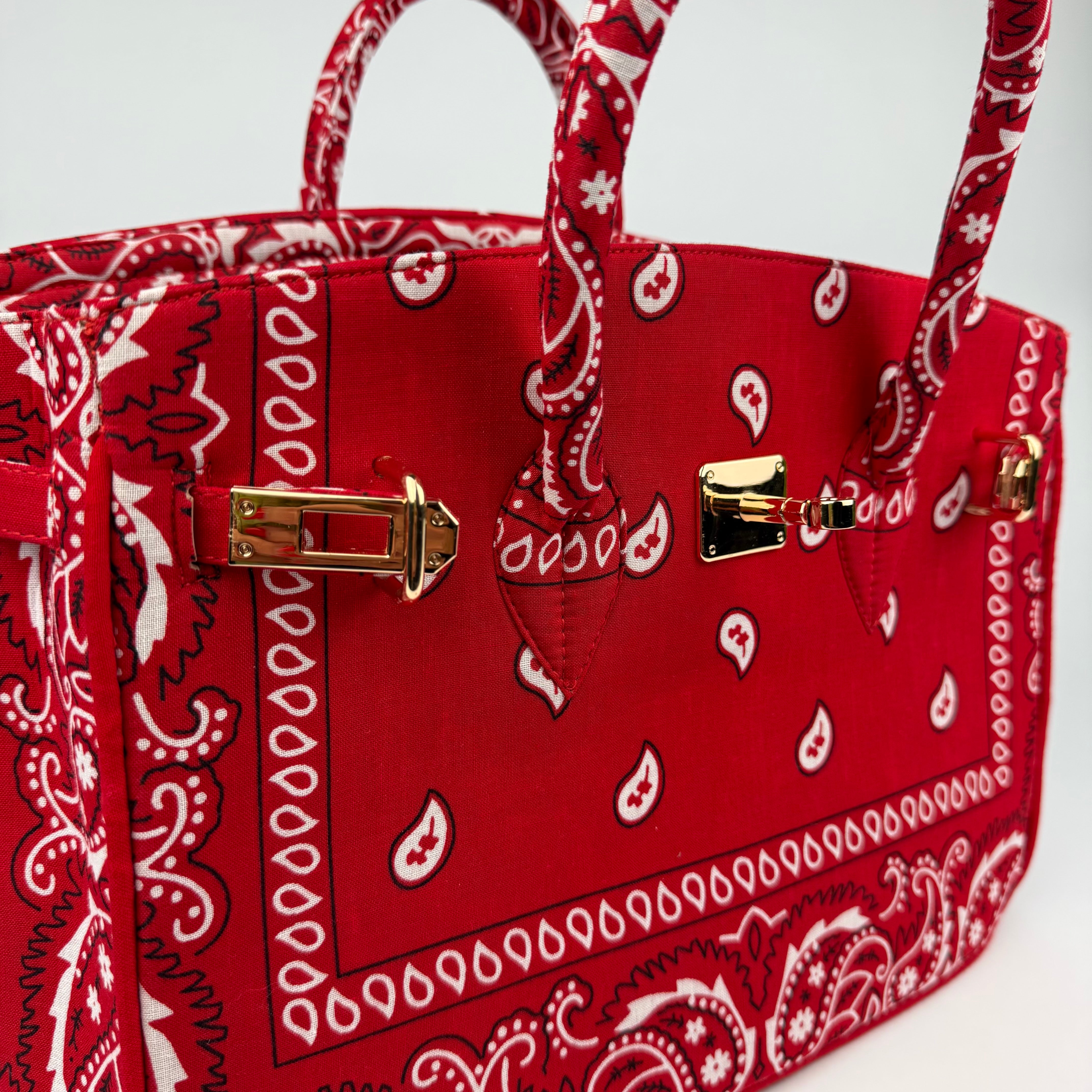 ‘CHERRY’ BANDANA BAG BY BOOM BESPOKE