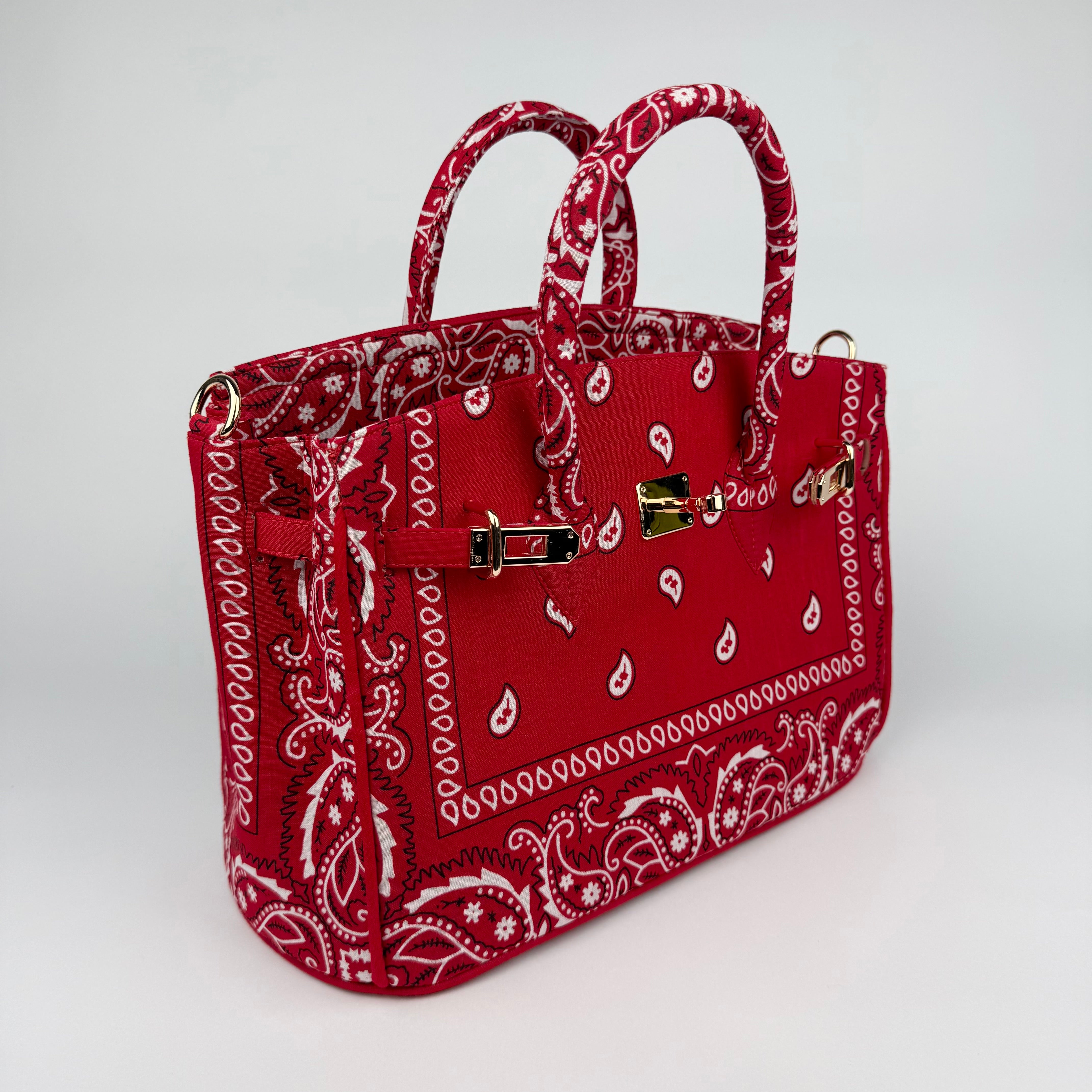 ‘CHERRY’ BANDANA BAG BY BOOM BESPOKE