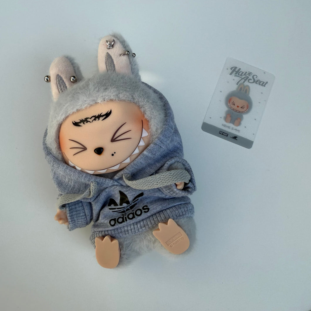 ‘HOODIE’ HEHE BOOM BESPOKE LABUBU