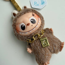 Load image into Gallery viewer, ‘CUSTOM TEXT’ ‘&amp;’ PIN FOR LOVE (MINI) BOOM BESPOKE LABUBU NEUTRAL PACK
