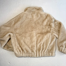 Load image into Gallery viewer, ‘POLAR BEAR’ FAUX FUR BOMBER JACKET
