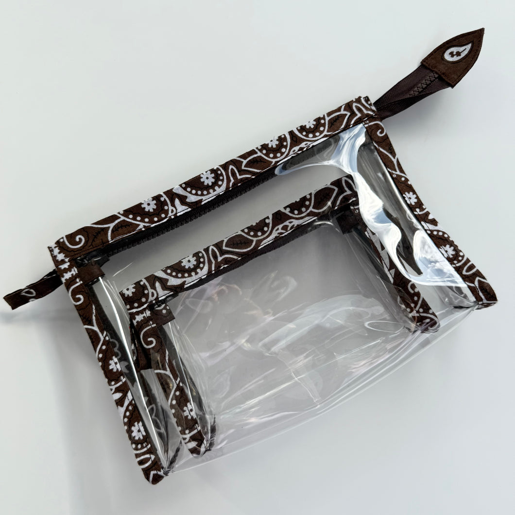 ‘ESPRESSO’ BANDANA POUCH SET BY BOOM BESPOKE