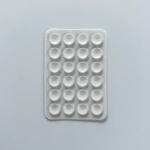 WHITE SUCTION PAD PHONE STICKER