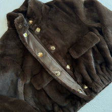 Load image into Gallery viewer, ‘BEAR’ FAUX FUR BOMBER JACKET
