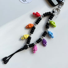 Load image into Gallery viewer, BLACK ‘CRYBABY’ PHONE BEADS BY BOOM BESPOKE
